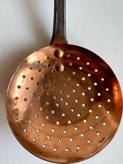Copper ladle and skimmer