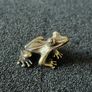 3 brass frogs,. Solid brass. Image 3