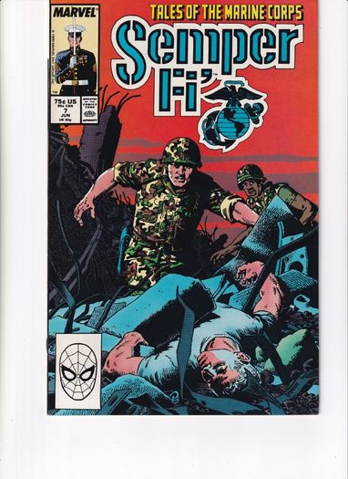 Semper Fi #7 Peacekeepers (1989) Marvel Modern Age Comic