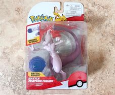 Pokemon Mewtwo 2025 Battle Feature Figure 11.5 cm PKW3370 Jazwares New Sealed