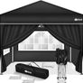 Gazebo 3 x 3 m Waterproof Pop-Up with 4 side panels Image 3