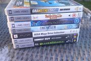 Sony PSP x 7 games or films, good condition, D18 post 7e