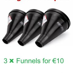 3 Pack of Funnels for 10 euro