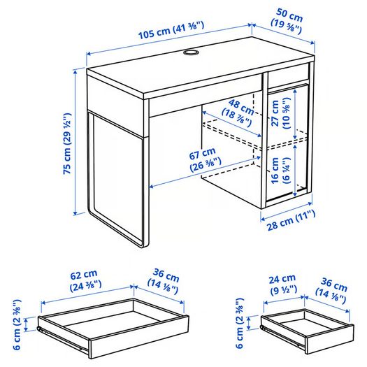 Ikea Micke Desk