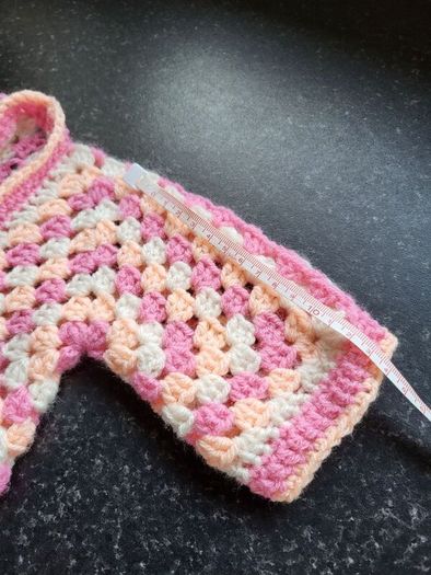 Newborn baby crochet cardigan