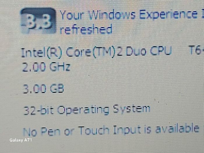 Samsung R610 15.6 inch Laptop, 3GB Ram, 300GB HDD, Intel Core 2 Duo CPU T6400 2.00GHz, indows 7 Home Premium, Chrome, Youtube, and VLC for best movie experience