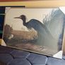 NEW 2 Large Format Framed Bird Artworks Image 3