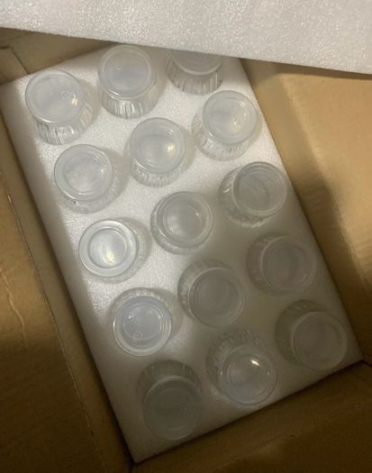 Brand New Fasmov Small Yogurt Jars 118ml with PE Lids Perfect for Jam