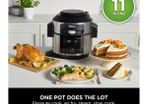 NINJA Foodi 11 in 1 SmartLid OL550UK Multicooker Pot Pressure Combi Slow cooker Steam Bake Air Fryer