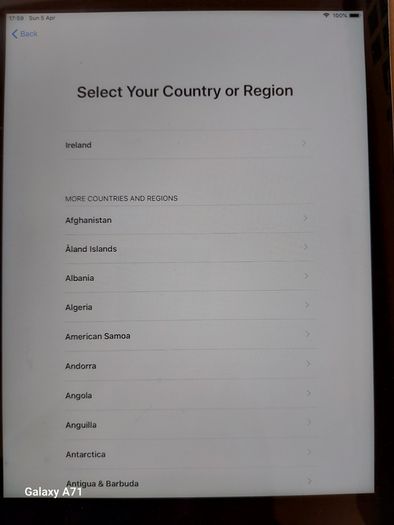 Apple Ipad Air 1st, 16GB, Space Grey, 89% Battery Life, Activation Lock, in excellent cosmetic condition