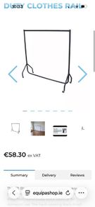 New in box heavy duty 5ft rail and cover
