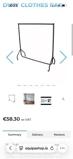 New in box heavy duty 5ft rail and cover