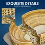 3D Jigsaw Puzzles for Kids Adults Rome The Colosseum National Geographic Italy Jigsaw Puzzle DIY Building Model Kit 131 Pieces Image 6