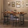 Bar Stools Set of 4, PU Upholstered Image 7