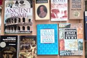 Eight Rome Themed Books