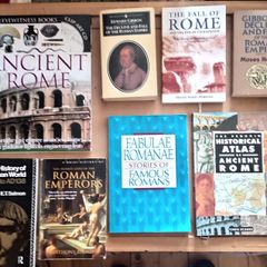 Eight Rome Themed Books