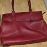 Large Red Handbag Image 4