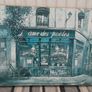 Vintage - Retro - Pair of Art Prints on Hessian Canvas Image 4