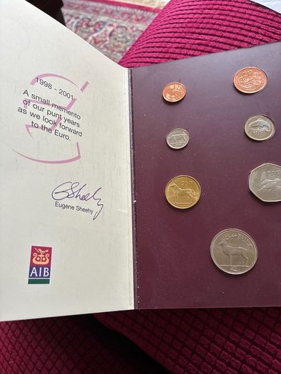 Uncirculated Punt Coin Set