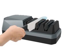 Brand New Electric Knife Sharpener, Professional Knife Sharpener with 3-stage sharpening system
