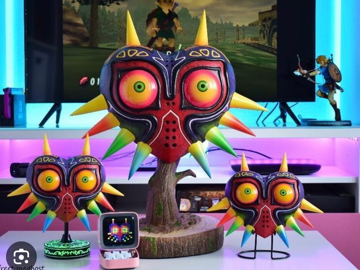 zelda majoras mask statue Nintendo f4f