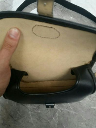 Leather Cartridges bag.