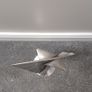 Large Mounted Boeing 737 CFM 56-3 Titanium Jet Engine Blade, Aircraft,Aviation Image 3