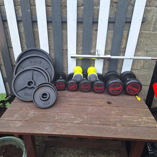 Home Gym Setup Barely Used, Great Deal!