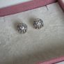Pandora sterling silver lotus flower clips charm very good condition Image 8