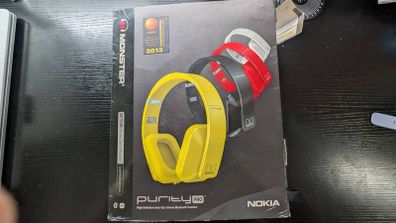 Nokia Monster Purity Pro headphones rare