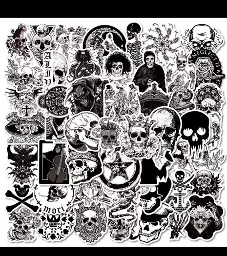 metallica stickers and more..read description