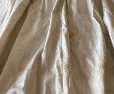 Custom Cream Curtains
