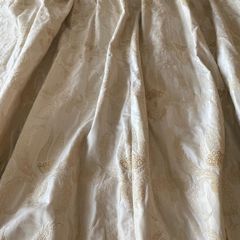 Custom Cream Curtains