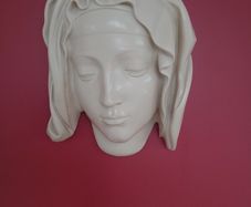 Antique wall religious sculpture