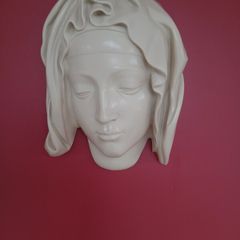 Antique wall religious sculpture