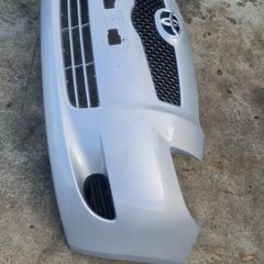 06 - 09 Toyota Yaris front bumper silver
