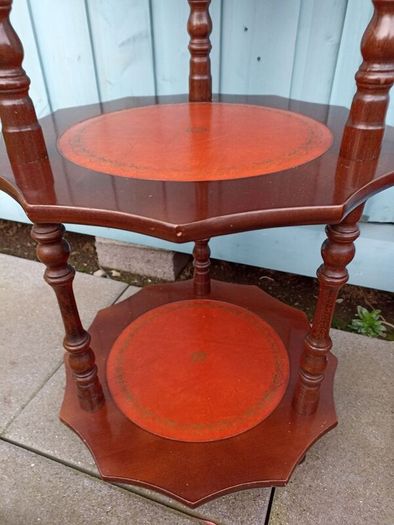 Vintage 3 tier occasional table