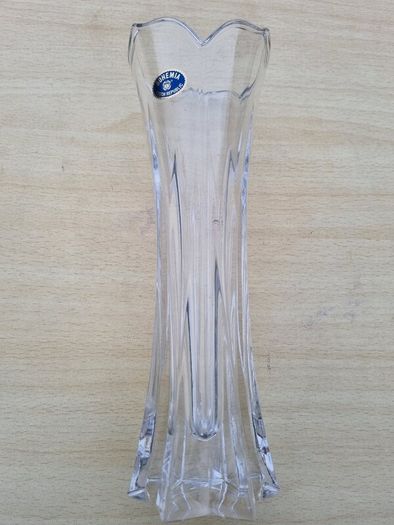 Bohemia glass vase