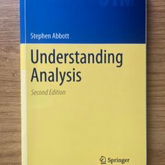 Understanding Analysis by Stephen Abbott