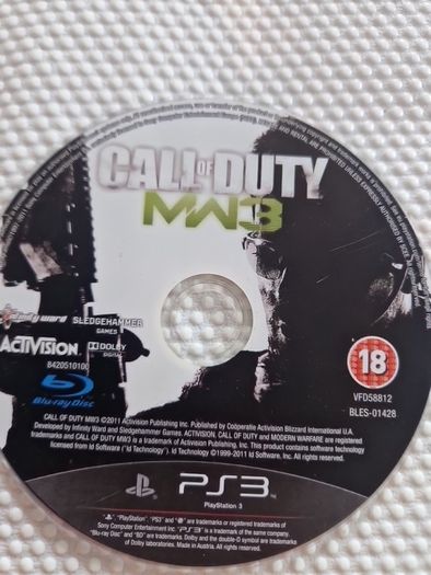 Call of Duty Modern Warfare 3 MW3 PlayStation3 Ps3 Games Original