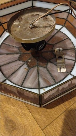 Stained Glass light fixture