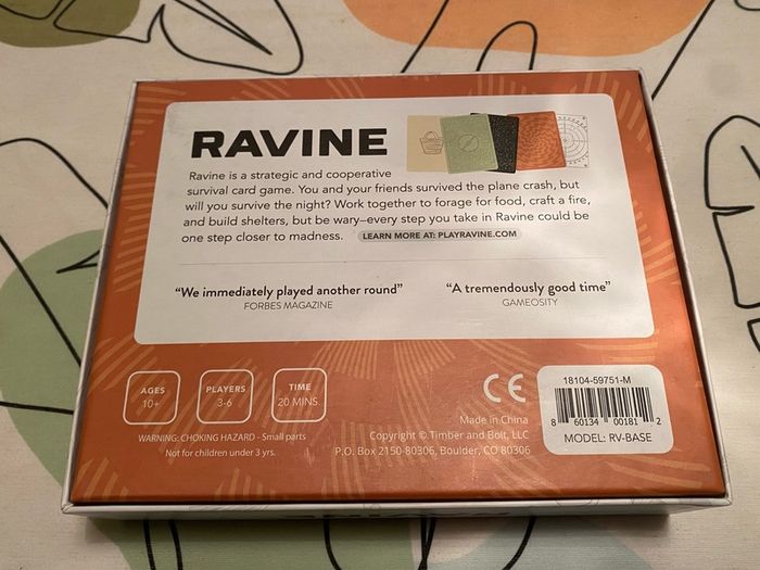 Ravine - cooperative card game