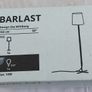 BARLAST 59 inch Floor Lamp, to be assembled, in a neat compact Box, new, never used Image 2