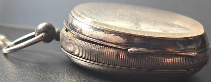Silver Pocket Watch by Kendal & Dent - 1893c