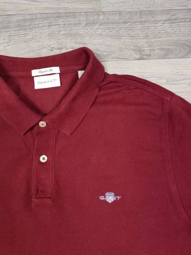 Gant Long Sleeve Polo Shirt Mens L/XL