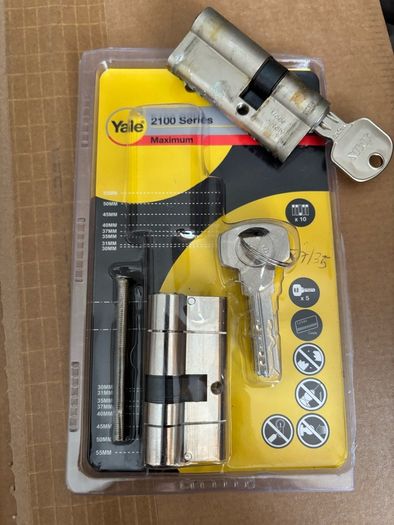 Yale 2100 anti snap euro cylinder profile lock 27mm/35mm