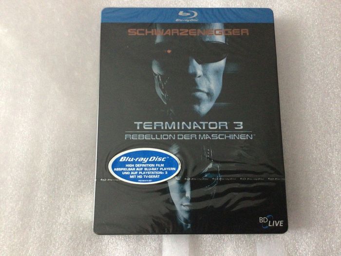 Terminator 3 Rise of the Machine Limited Edition Steelbook