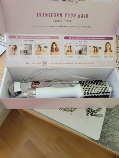 Shark SmoothStyle Hot Brush & Smoothing Comb | HT202UK