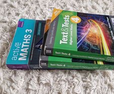 3 Maths Books leaving cert