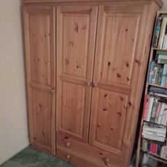 pine wardrobe